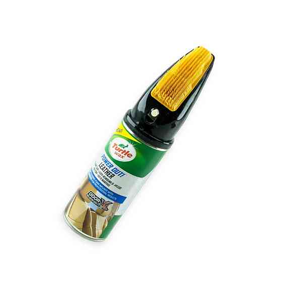 Очисник шкіри кондиціонер Turtle Wax із щіткою (400мл) аерозоль Мукачево