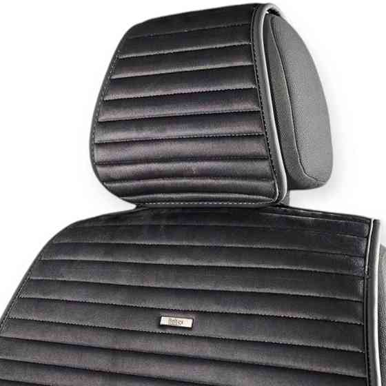 Накидки сидіння barcelona (передні) смуга чорні Мукачево