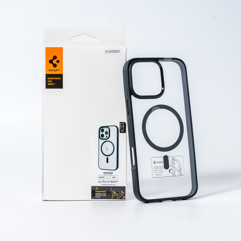 Чохол для смартфона Spigen AAA Magnetic Color for Apple iPhone 16 Black Київ - фото 1