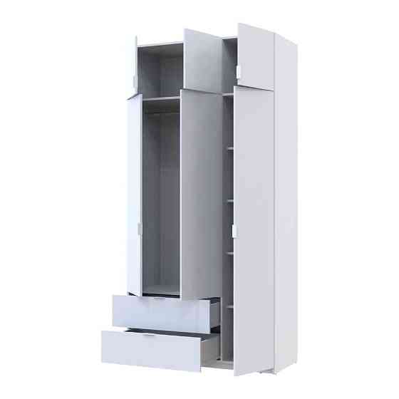 Шкаф для одежды Doros Лукас Белый 3ДСП 120х50х240 DRS-011649 (80737796) Днепр
