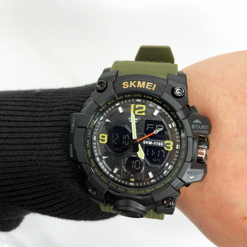 Модные спортивные часы для активного отдыха, Электронные спортивные часы Брендовые мужские WK-76 Львов - изображение 8