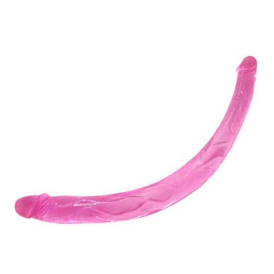 Двосторонній фалоімітатор - Double Dones Dildo Pink Sex Aura Київ