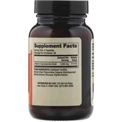 Вітамін Dr. Mercola Вітамін C в ліпосоми, 1000 мг, Liposomal Vitamin C, 60 капсу (MCL-01499) Вінниця