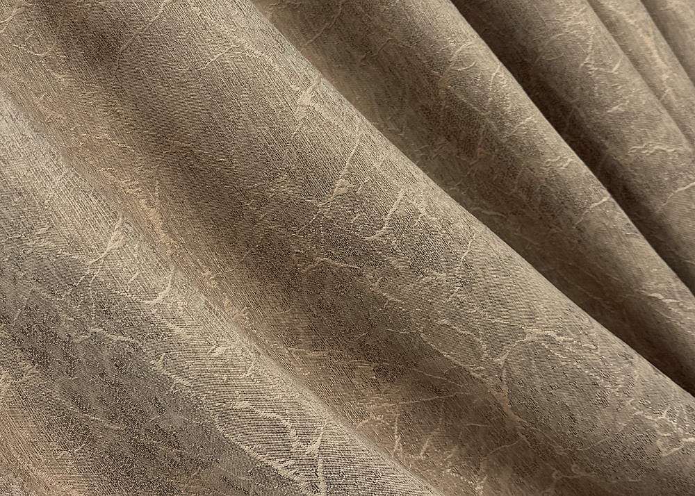 Комплект коротких штор VR-Textil Жакард Viva Marmo № 1778ш Капучино 130х170 см 2 шт (35-0367) Київ - фото 6