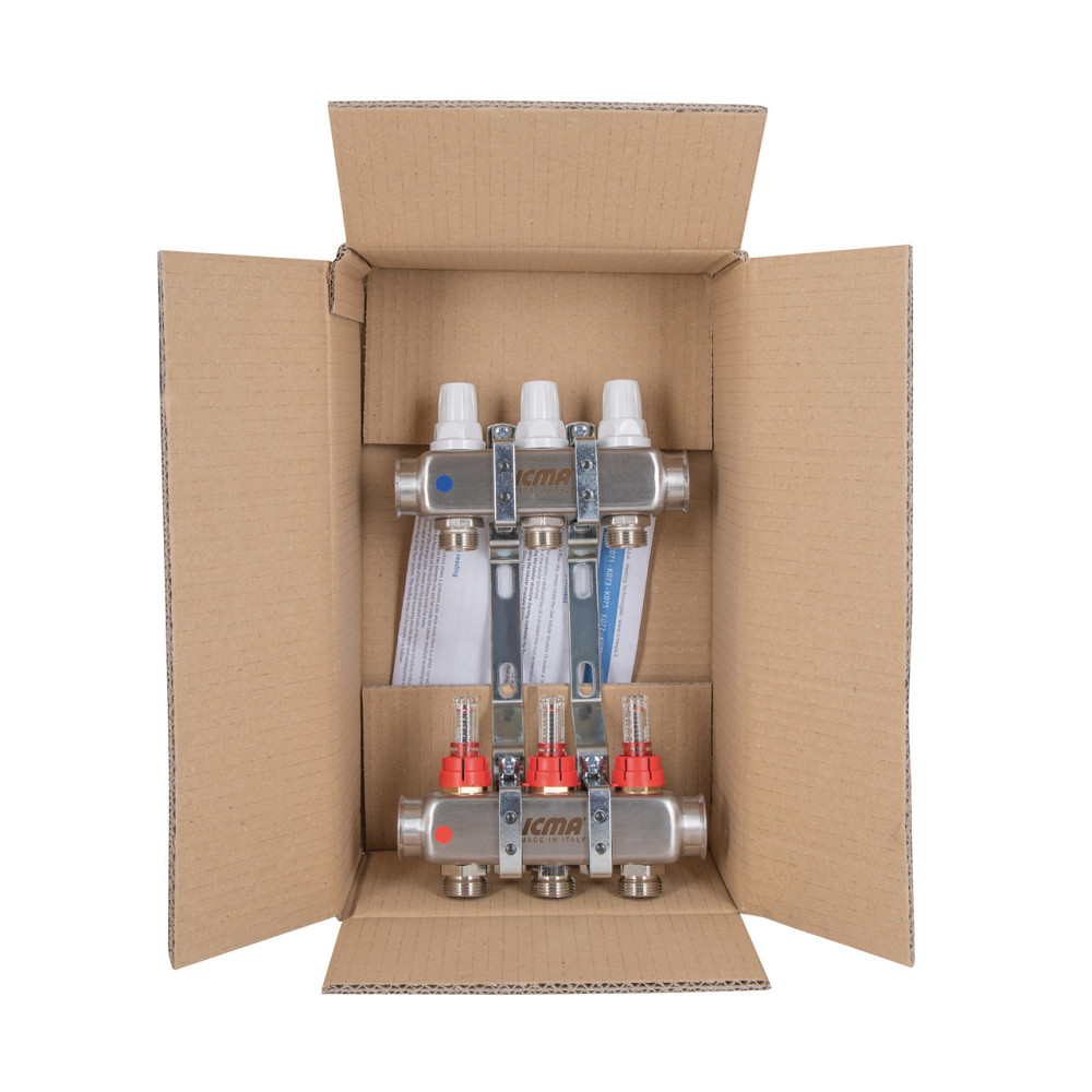 Коллектор с расходомерами (нерж.) 1