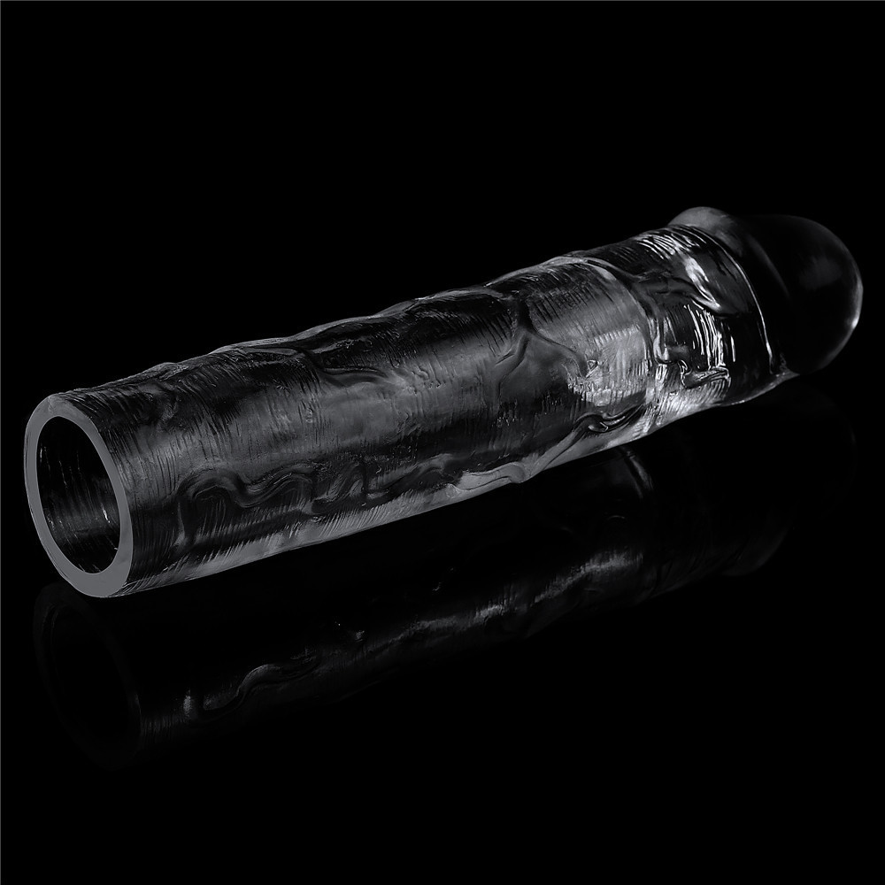 Насадка - Flawless Clear Penis Sleeve Add 2" Clear Sex Aura Київ - фото 4