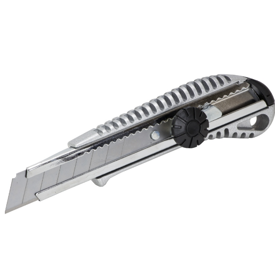 Ніж металевий 18мм гвинтовий замок SIGMA Житомир - фото 7