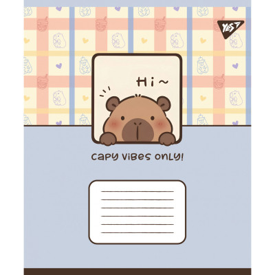 Зошит Yes Capy vibes А5 24 аркушів лінія (767956) Вінниця - фото 2