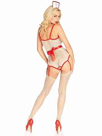 (SALE) Костюм медсестри Leg Avenue Roleplay TLC Nurse One size White Sex Aura Київ