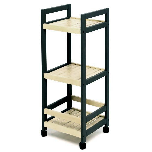 Этажерка для ванной на колёсиках 