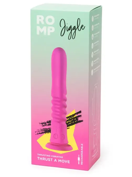 Вибратор ROMP Jiggle с возвратно-поступательными движениями Львов - изображение 9