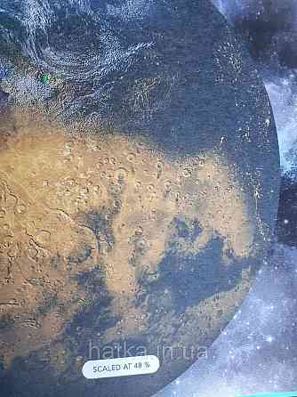 Шпалери флізелінові еко Decoprint Good Vibes 100х100 молодіжні дитячі панно наклейка земну кулю планета земля Київ