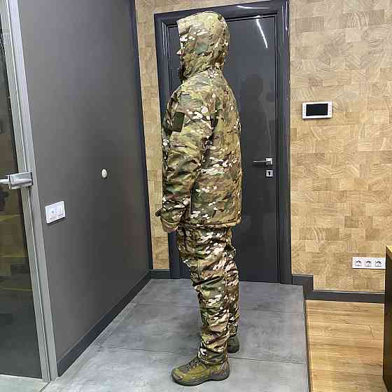 Костюм тактический демисезон, Softshell, Мультикам, размер XL, демисезонный костюм софтшелл для военных Solmir Киев