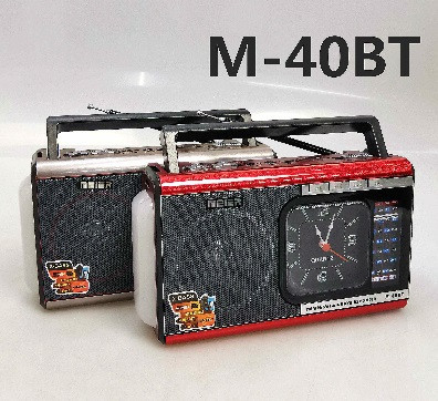 Радіоприймач акамуляторний bluetooth M 40BT/ 9670 /USB+SD (30) Одеса - фото 1