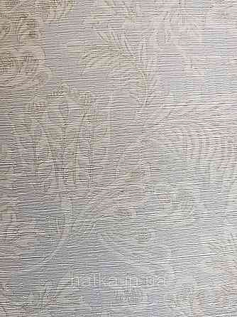 Шпалери флізелінові еко Casadeco Five o'clock 0.53х10 квіти листя білі на світло бузковому під тканина гобелен Київ