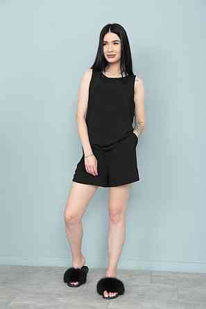 Літній костюм "Ender" оптом | Розпродаж моделі Чорний, 46-48 Київ