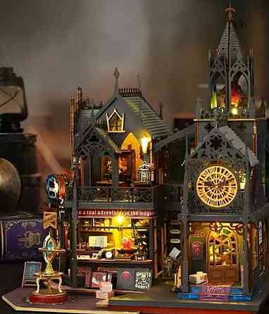 3D Румбокс Гарри Поттер с музыкой и светом конструктор своими руками. Харьков