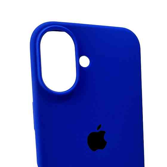Чохол Silicone Full Case для iPhone 16, Синій Київ