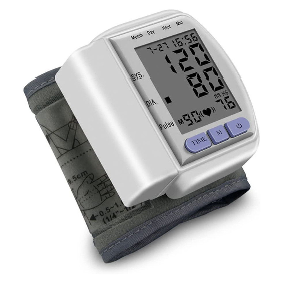 Автоматический тонометр на запястье CK-102S / Тонометр для измерения давления и пульса с функцией памяти Киев - изображение 4