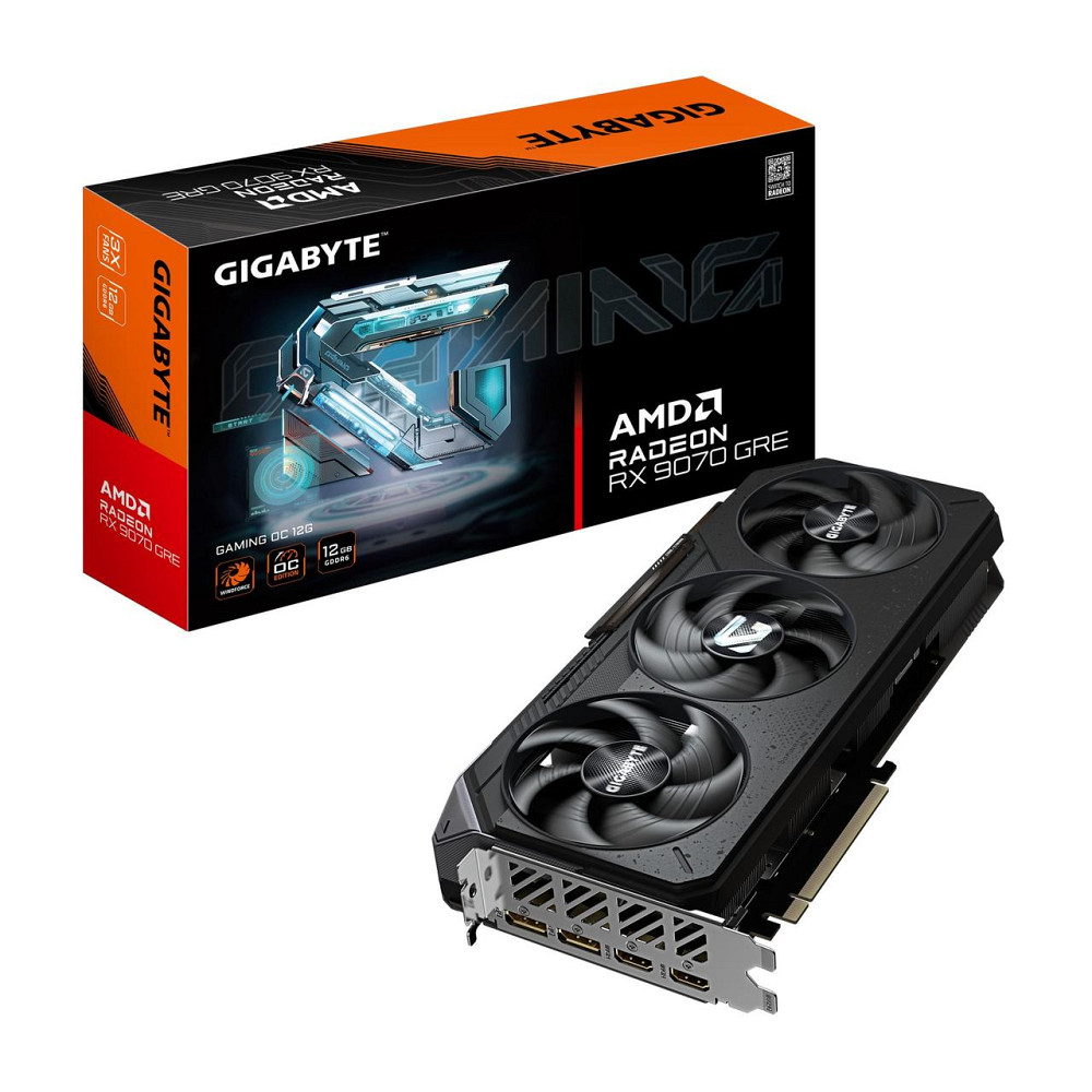 Відеокарта AMD Radeon RX 9070 GRE 12 GB GDDR6 Gaming OC Gigabyte (GV-R907GREGAMING OC-12GD) ( 18458 ) Харьков - изображение 9