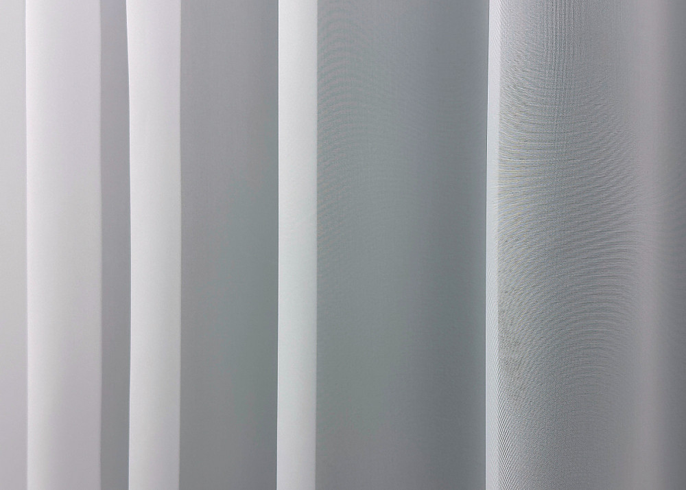 Тюль VR-Textil Вуаль 1547т Шифон однотонний Білий 300х250 см (42-0552) Київ - фото 5