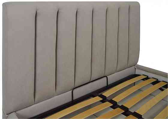 Кровать Sanam Comfort 140 х 190 см Fibril 06 С подъемным механизмом и нишей для белья Серый Киев