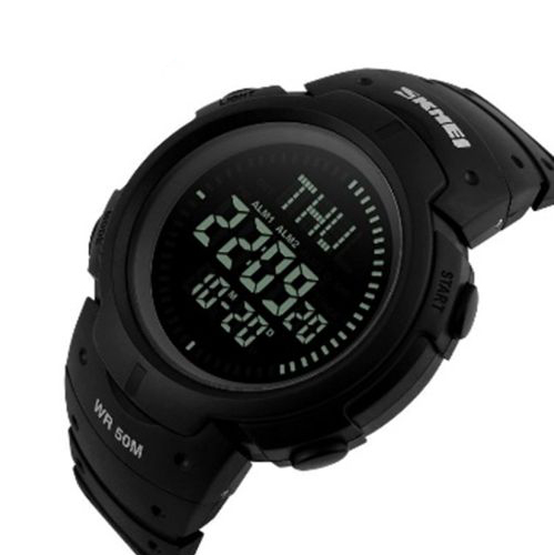 Часы наручные SKMEI 1231BK, BLACK, Compass, 9739 Днепр - изображение 2