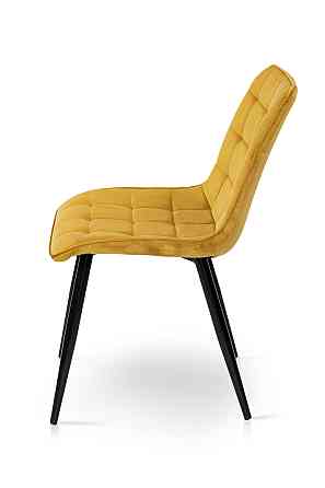 Стілець Віллі чорний /велюр карі Киев