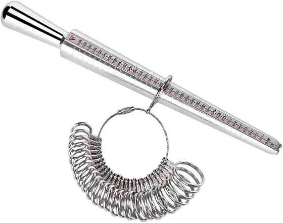 Пальцемер і кольцемер з 31 металевим кільцем Київ