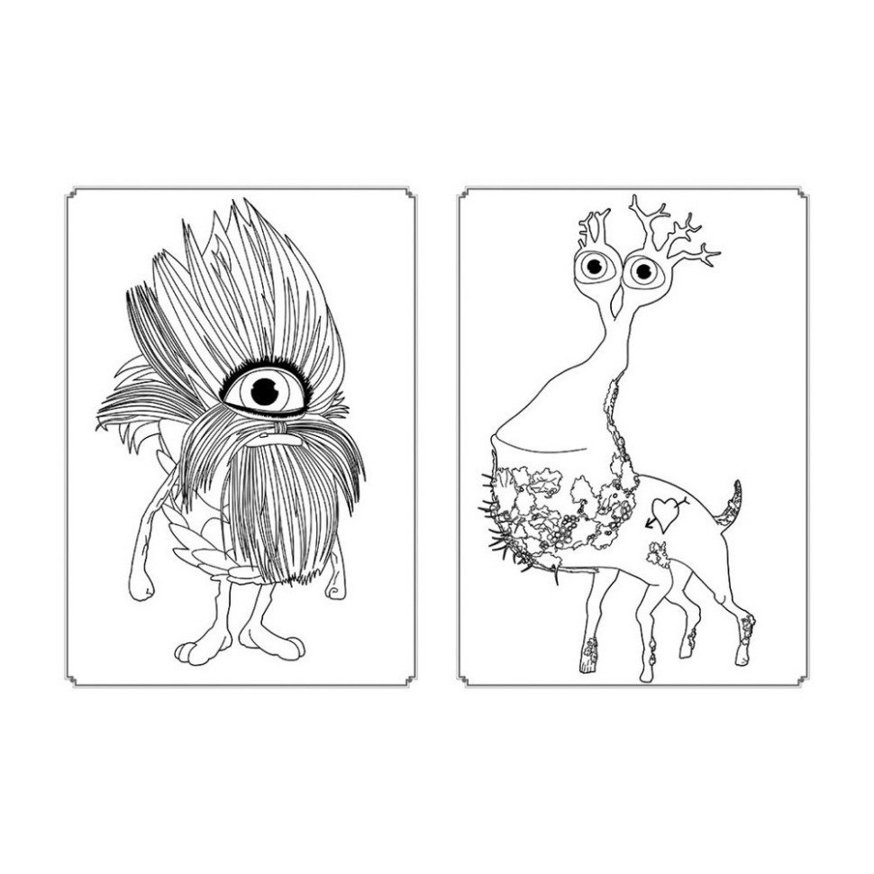 Раскраска Магия цвета. Волшебный мир Ранок 1807005 с наклейками Винница - изображение 3