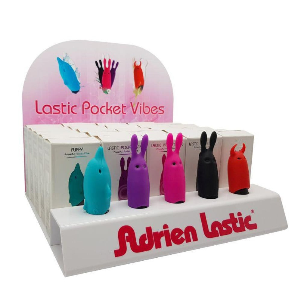 Минивибратор-пуля ,,Кролик,, Adrien Lastic силиконовый, розовый Sex Aura Киев - изображение 5