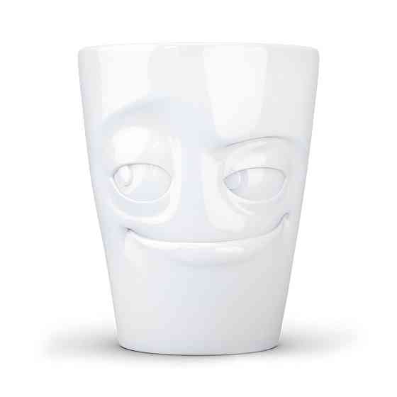 Чашка с ручкой Tassen Проказник (350 мл) фарфор Белый Киев