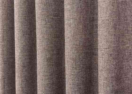 Шторна тканина льон фактурний легкий, колекція “ALORA-TON” колір пудровий 1878ш Київ