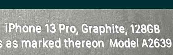 Айфон iPhone 13 Pro 128Gb. Graphite Neverlock. Киев