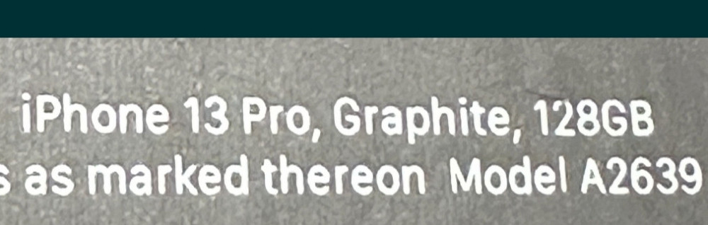 Айфон iPhone 13 Pro 128Gb. Graphite Neverlock. Киев - изображение 1