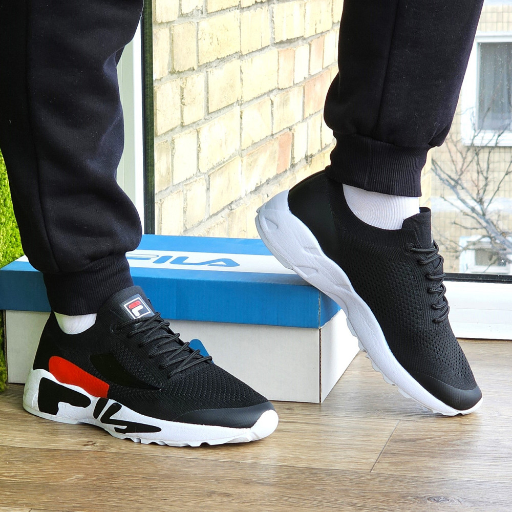 Кроссовки FILA Черные Мужские Фила (размеры: 43) Видео Обзор Днепр - изображение 10