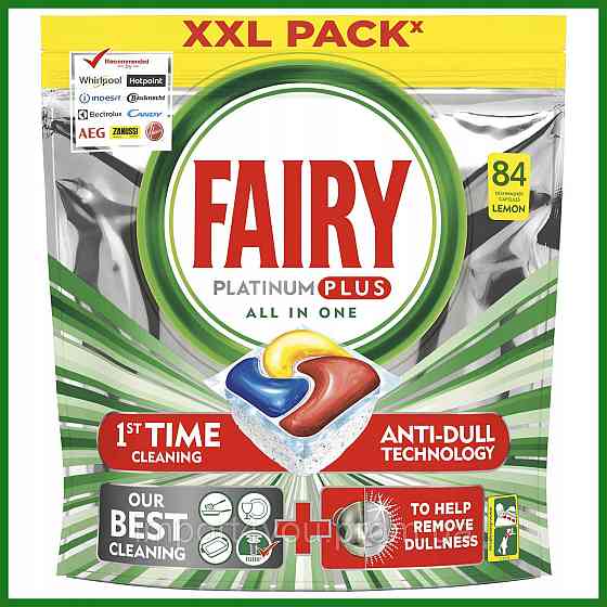 Таблетки для посудомийки Fairy Platinum Plus 84 шт. 