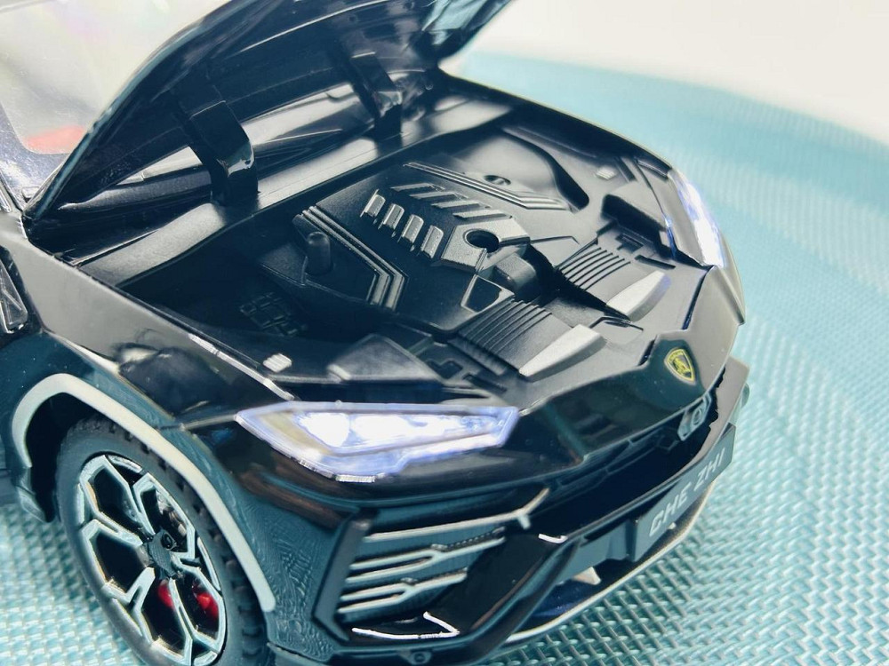 Машинка металева TK Union Lamborghini Urus інерційна відчиняються двері капот багажник 1:24 Чорна (GT - 06441) Чернигов - изображение 9