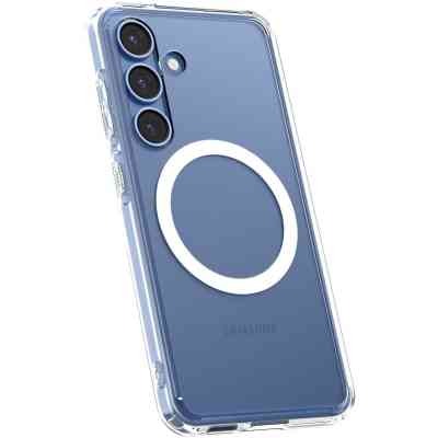 Чохол до мобільного телефона Spigen Samsung Galaxy S25+, Ultra Hybrid MagFit, Clear White (ACS08981) Вінниця