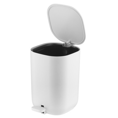 Контейнер для сміття Ardesto Vigor З педаллю Білий 3 л (ARHB3602E) Вінниця - фото 3