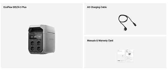 Зарядна станція EcoFlow Delta 3 Plus 1024Wh 1800W (EFDELTA3P-EU) ( 12524 ) Харьков