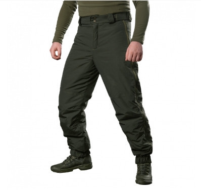 Зимові військові мембранні штани Defender 7 level (Оливкові) розмір S Вінниця - фото 2