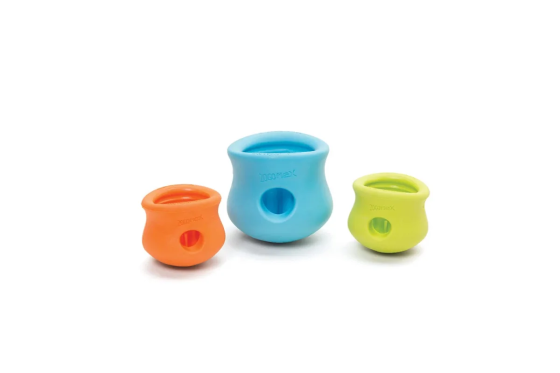 Іграшка головоломка для собак із схованкою для ласощів West Paw Toppl Treat Toy Large (Вест Пав Топпі) Дуже великий 12 см, Жовтогарячий Запоріжжя