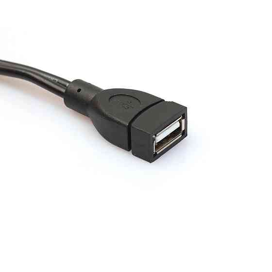 Адаптер USB OTG MicroUSB 14 см для флешок і периферії Київ