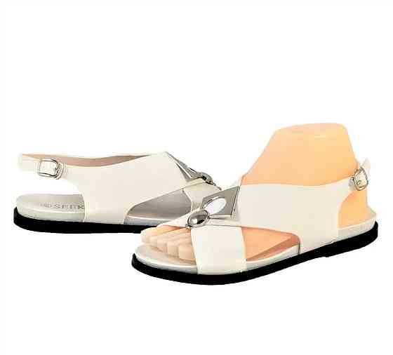 Жіночі Сандалії Босоніжки Білі Літні (розміри: 36,37,38) — 7-72 Дніпро