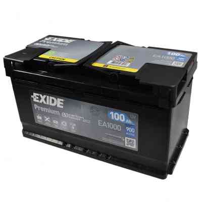 Акумулятор автомобільний EXIDE PREMIUM 100A (EA1000) Вінниця