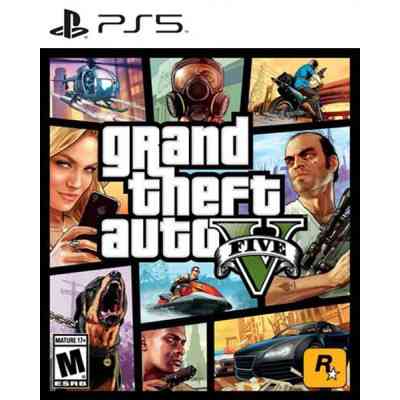 Игра Sony Grand Theft Auto V PS5 [Blu-Ray диск} (5026555431842) Винница