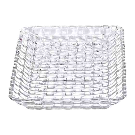 Скляне блюдо для закусок 25x12,5 см прямокутне Київ