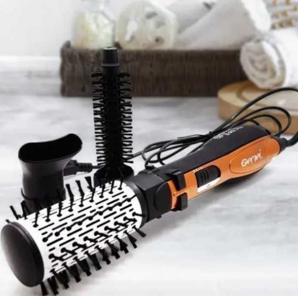 Мультистайлер Gemei GM- 4828  Браш Фен-щітка для волосся Харків - фото 5