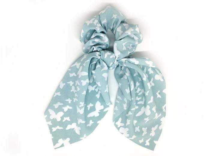 Жіноча м'ята гумка для волосся Метелики Київ - фото 1